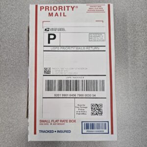 RTCA Prepaid Address Label 2 Canisters (Box)